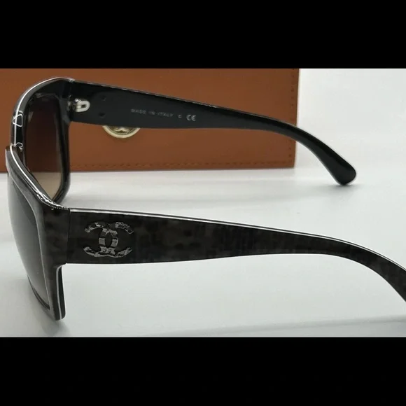 Chanel  Black and Brown Sunglasses - Picture 8 of 9